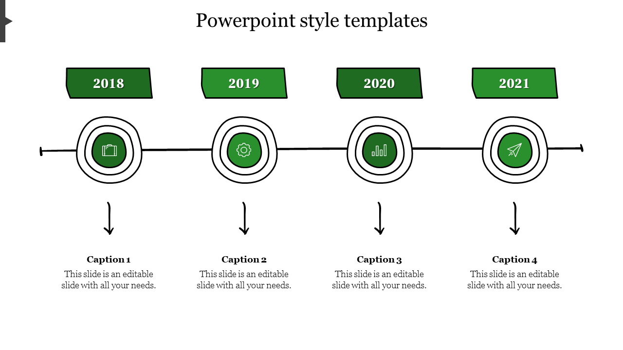 Free - Successive PowerPoint Style Templates Presentation